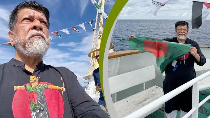গাজা অভিমুখী জাহাজে আটক বাংলাদেশের আলোকচিত্রী শহিদুল আলম