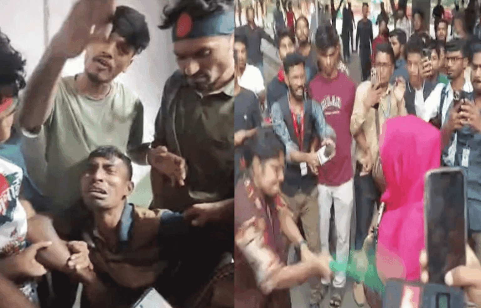 আওয়ামী লীগ সমর্থক সন্দেহে রিকশাচালককে গণপিটুনি, ধানমন্ডিতে নারীকে মারধর