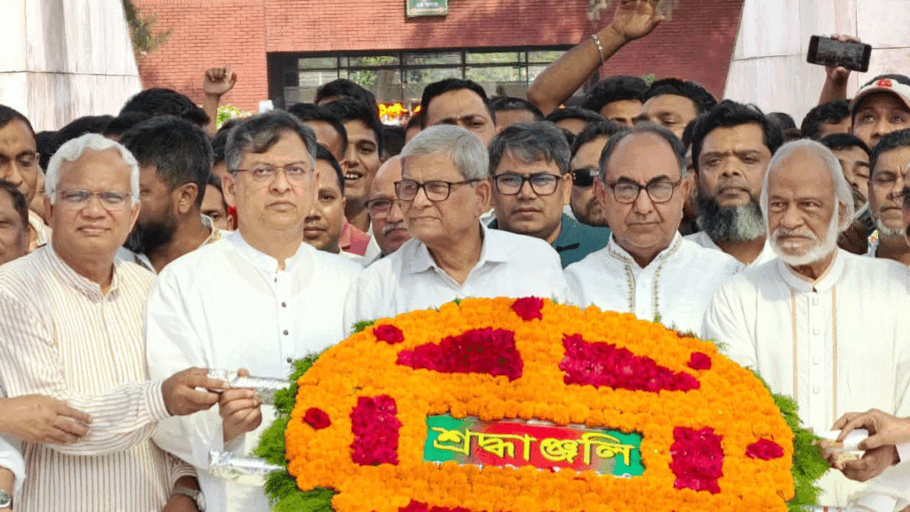 ৭ নভেম্বর ছিল বাংলাদেশের প্রগতির টার্নিং পয়েন্ট : মির্জা ফখরুল