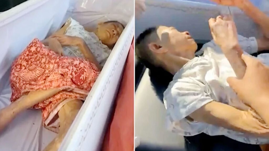 মৃতের কফিনের ভেতর থেকে টোকা, অতপর…