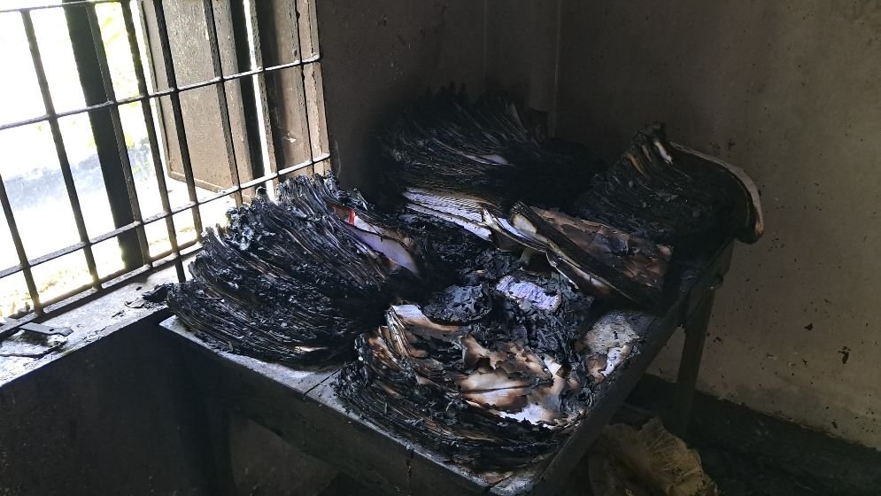 ব্রাহ্মণবাড়িয়ায় গ্রামীণ ব্যাংকে অগ্নিসংযোগ